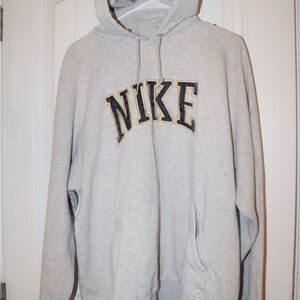 Nike Light Gray Men's Hoodie